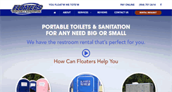 Desktop Screenshot of floatersnow.com